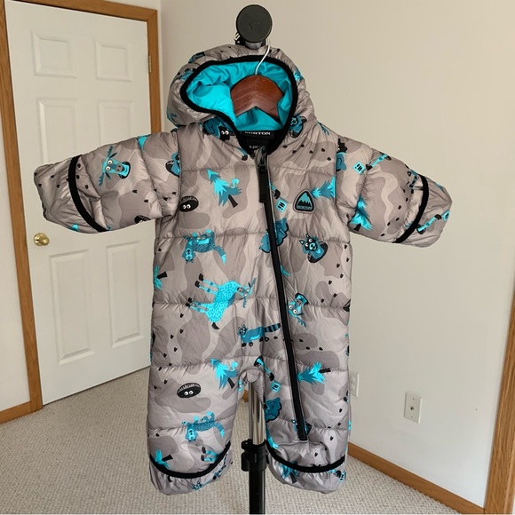 Burton Buddy Bunting Suit Snowsuit 3-6 Months - Picture 1 of 9